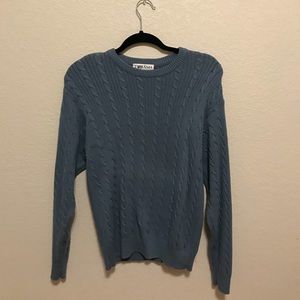 sky BLUE // vintage sweater